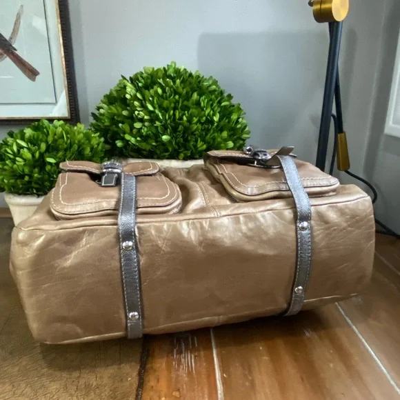 Coach Limited Edition XL North South Tote in Bronze Copper - Picture 8 of 15